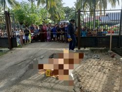 Reskrim Polres Gorontalo Olah TKP Penemuan Mayat