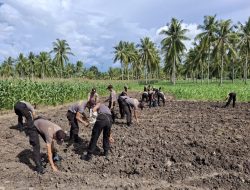 Polda Gorontalo Dukung Program Ketahanan Pangan Nasional