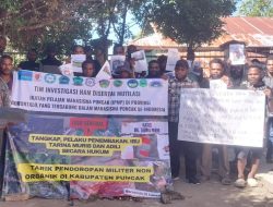 Mahasiswa Papua di Gorontalo Desak Kepolisian Ungkap Kasus Penembakan Tarina Murib