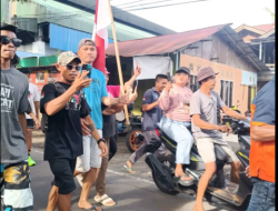 Lusa Finish Manado, Daeng Anpes Disambut Antusias di Amurang