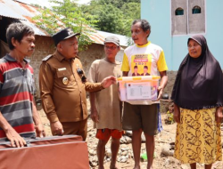 Gerak Cepat! Wabup Risman Tinjau dan Santuni Korban Banjir di Kabila Bone