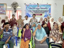 Penerapan Ilmu di Masyarakat : Mahasiswa Keperawatan UNG Edukasi Kesehatan Lansia