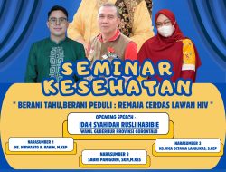 Dukung Edukasi Kesehatan Remaja, Wakil Gubernur Gorontalo Akan Buka Seminar Mahasiswa Ners UNG