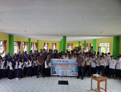 Perkuat Nasionalisme Pelajar, Satgaswil Gorontalo Gelar Sosialisasi di MTS Al-Huda