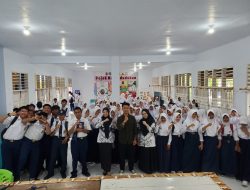 Satgaswil Gorontalo Gelar Sosialisasi Wawasan Kebangsaan di SMP N 1 Suwawa