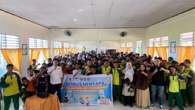 Satgaswil Gorontalo Perkuat Nasionalisme Pelajar Lewat Sosialisasi Wawasan Kebangsaan