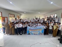 Unit Pencegahan Satgaswil Gorontalo Gelar Sosialisasi Wawasan Kebangsaan di SMP Negeri 2 Tibawa