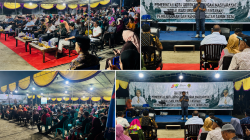 Satgaswil Gorontalo AT Densus 88 Gelar Sosialisasi Bersama Pemerintah Kota Gorontalo di Kelurahan Ipilo