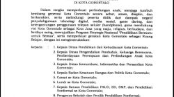 Wali Kota Gorontalo Terbitkan Instruksi Pembatasan Penggunaan Handphone bagi Anak dan Peserta Didik