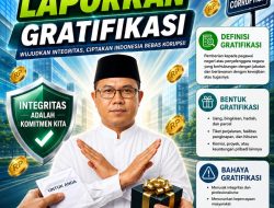Lewat Flayer Media Sosial, RSUD Toto Kabila Sebarkan Pesan Tegas Anti Gratifikasi