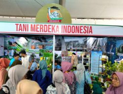 Stand Tani Merdeka Diserbu Emak-Emak Saat Presiden Prabowo Berikan Sambutan di PENAS XVII Gorontalo