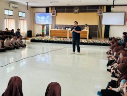 Satgaswil Gorontalo dan Dit Intelkam Polda Gorontalo Sosialisasikan Wawasan Kebangsaan kepada 150 Guru dan Siswa MAN 1 Kota Gorontalo