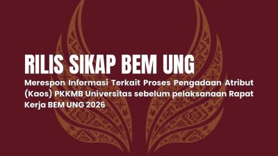BEM UNG Klarifikasi Pengadaan Atribut PKKMB 2026: Persiapan Teknis Dilakukan Demi Efektivitas Pelaksanaan