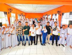 Perkuat Wawasan Kebangsaan, Satgaswil Gorontalo dan Dit Intelkam Polda Gorontalo Edukasi Pelajar SMP Negeri 2 Telaga tentang Bahaya IRET, NVE, dan Konten True Crime Community