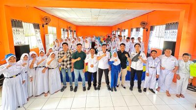 Perkuat Wawasan Kebangsaan, Satgaswil Gorontalo dan Dit Intelkam Polda Gorontalo Edukasi Pelajar SMP Negeri 2 Telaga tentang Bahaya IRET, NVE, dan Konten True Crime Community