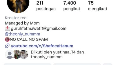 Shafeea Hanum Abadikan Semangat Lalinju ’26 Lewat Konten Kreatif