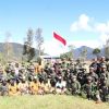 15 Tahun Terisolasi, Satgas Yonif 713/ST Bawa Semangat Kemerdekaan ke Ugimba