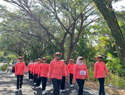 RSUD Toto Kabila Semarakkan HUT ke-81 Kemerdekaan RI melalui Gerak Jalan Tingkat Kabupaten Bone Bolango
