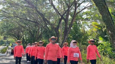 RSUD Toto Kabila Semarakkan HUT ke-81 Kemerdekaan RI melalui Gerak Jalan Tingkat Kabupaten Bone Bolango