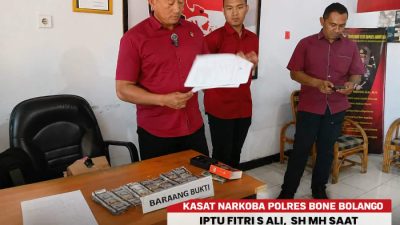 Satresnarkoba Polres Bonbol Ungkap Kasus Peredaran Psikotropika, Amankan 750 Butir Obat Tanpa Izin