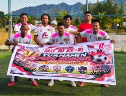 Turnamen Mini Soccer RSUD Toto Kabila Diwarnai Aksi Penghormatan untuk Perawat yang Berpulang