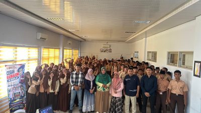Unit Pencegahan Satgaswil Gorontalo Sosialisasikan Wawasan Kebangsaan di MTsN 1 Bone Bolango
