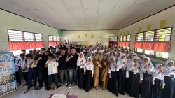 Cegah Paham IRET, Satgaswil Gorontalo Beri Edukasi Wawasan Kebangsaan di SMPN 7 Telaga Biru