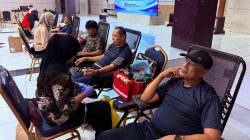 Jelang HUT Lantas ke-71, Ditlantas Polda Gorontalo Gelar Bakti Kesehatan