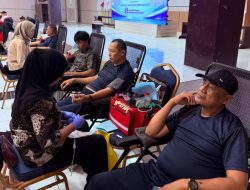 Jelang HUT Lantas ke-71, Ditlantas Polda Gorontalo Gelar Bakti Kesehatan