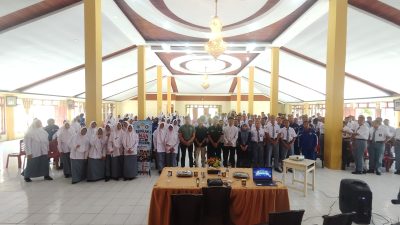 Unit Pencegahan Satgaswil Gorontalo Sosialisasikan Bahaya Paham IRET kepada 250 Siswa SMA Terpadu Wira Bakti