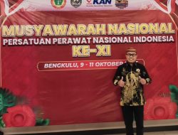 Di Tengah Tanggung Jawab Memimpin Rumah Sakit, Iwan Usman Hadiri Munas XI PPNI di Bengkulu