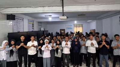 Tanamkan Nilai Kebangsaan Sejak Dini, Unit Pencegahan Satgaswil Gorontalo Bersama Subdit IV Dit Intelkam Polda Gorontalo Gelar Sosialisasi di SMA Negeri 7 Kota Gorontalo