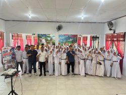 Unit Pencegahan Satgaswil Gorontalo Sosialisasikan Wawasan Kebangsaan kepada Pelajar SMAN 1 Telaga Biru